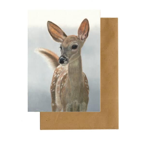 Lonneke Grimbergen Art - Witstaarthert‏‏‎ ‎'Bambi'‏‏‎